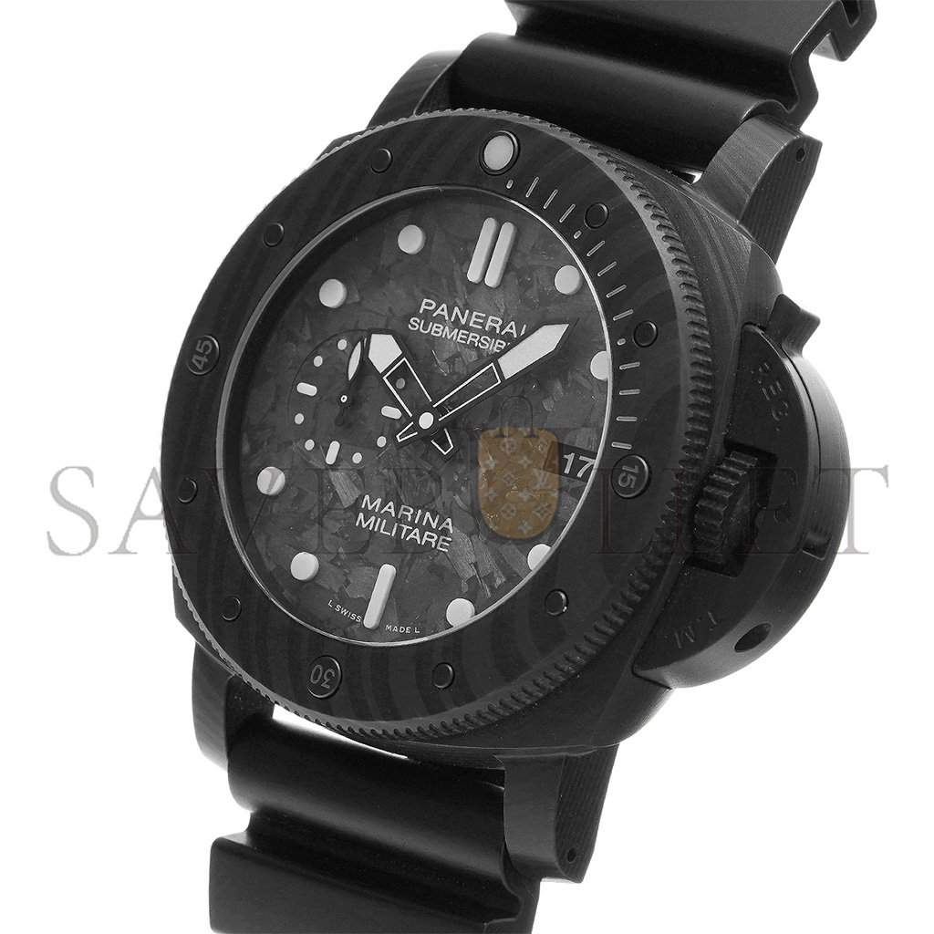 PANERAI SUBMERSIBLE MARINA MILITARE CARBOTECH™ 47MM WATCH PAM00979